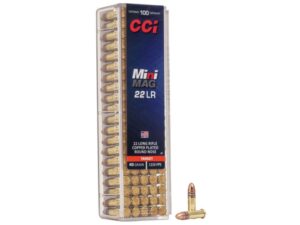 CCI Mini-Mag High Velocity 22LR 40GR 100Rd Box