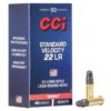 CCI Standard Velocity 22LR 40GR 50Rd Box