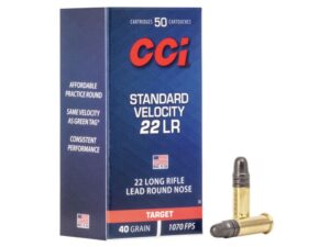 CCI Standard Velocity 22LR 40GR 50Rd Box