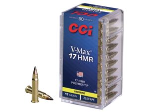 CCI V-Max Polymer Tip 17HMR 17GR 50Rd Box