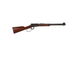 Henry Large Loop 22LR 18.25" Barrel W/ Adjustable Rear-Hooded Front Sights 15+1 Walnut Stock/Blued H001LL
