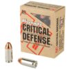 Hornady Critical Defense 45ACP 185 Grain FTX 20Rd 90900
