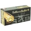S&B Handgun Ammunition 9mm 115Gr FMJ 50Rd