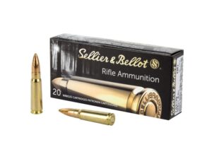 S&B Rifle Ammunition 7.62x39mm 124gr FMJ 20Rd