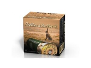 Sellier & Bellot Shotshell 12 Gauge 00 Buck 25 Round Box