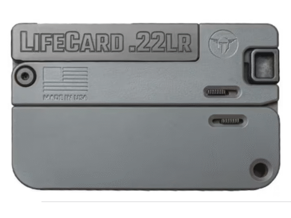 Trailblazer LifeCard 22LR 2.5" 1 Round Sniper Gray Polymer